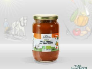 Sauce tomate aux champignons Bio (330g)
