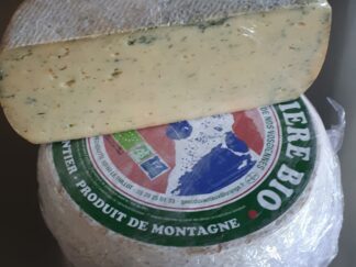 Tomme de vache Bio au cumin (±250g)