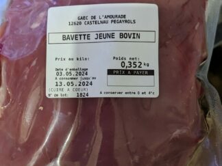 Bavette de veau (350g)
