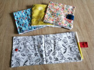 Cahier de coloriage lavable