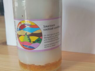 Saucisses cocktail de cochon Mangalitza (200g)