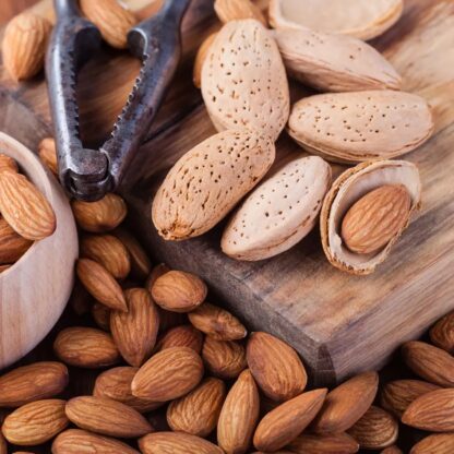 Amandes non décortiquées (500g)