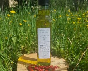 Huile aromatisée "pizza pizza forte" au piment de Cayenne (25 cl)