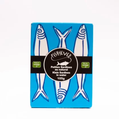 Petites sardines au naturel Bio (110g)
