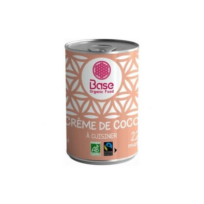 Crème de coco 22% Bio (400ml)