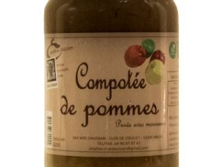 Compotée de pommes Bio (560g)