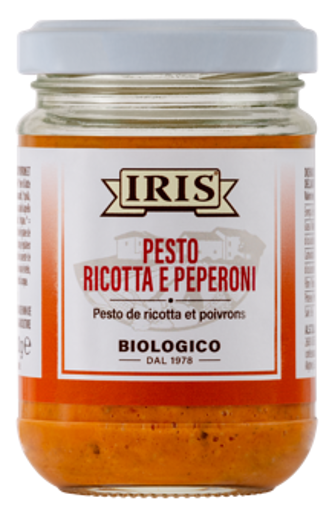 Pesto Ricotta et poivrons - 120g BIO