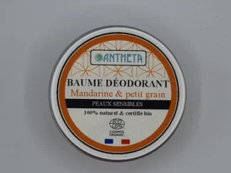 Baume déodorant - mandarine & petit grain • 75 g