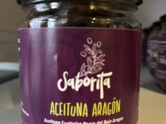 Olives noires d'Aragón Bio (en pot de 200g)