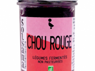 Chou rouge lactofermenté Bio (180g)